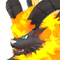 Blazehowl dans Palworld